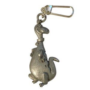 Vtg Dino Dinosaur Flintstones Zipper Pull Purse Charm Looney Tunes Warner Bros.